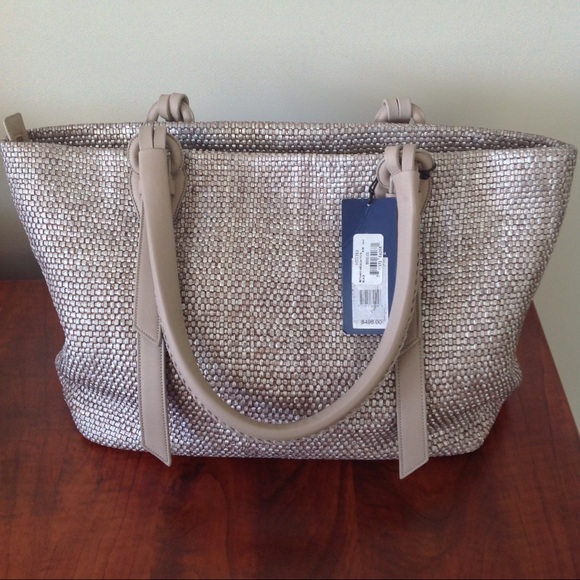 COPY - Cole Haan Bethany Weave Medium Tote 👜❤️FIRM - Picture 2 of 8